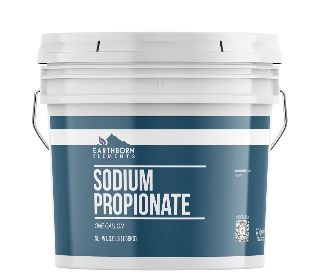 Earthborn Elements Sodium Propionate, 1 Gallon, Food Grade, Food Additive