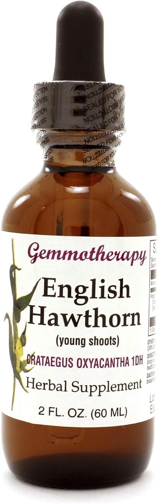 Boiron English Hawthorne/Crataegus Oxyacantha Herbal Supplement - 2 oz