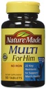 Nature Made Multivitamin For Him, Men's Multivitamin for Daily Nutritional Support, 90 Tablets (Pack of 3)