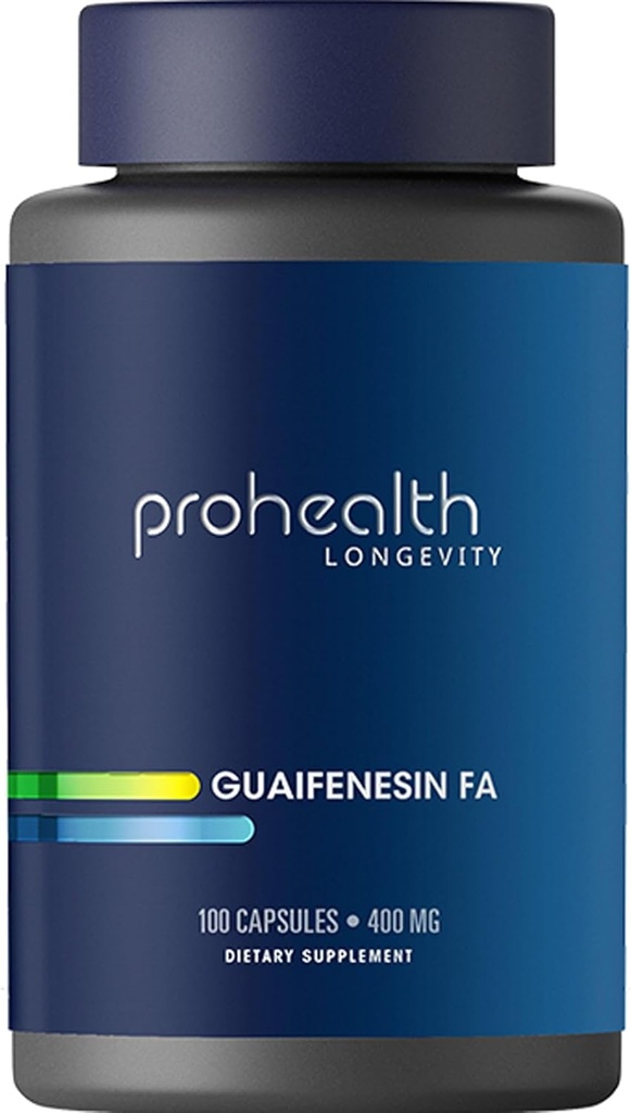 ProHealth Guaifenesin FA (100 Capsules, 400 mg)