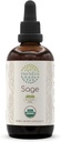 HerbEra Sage B120 USDA Organic Tincture | Alcohol-Free Extract, High-Potency Herbal Drops | Certified Organic Sage (Salvia officinalis) Dried Leaf (4 oz)
