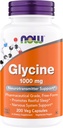 NOW Foods Glycine 1000mg, Free-Form Pharmaceutical Grade, Neurotransmitter Support*, Promotes restful Sleep*, Gluten Free, Vegan, Kosher 200 Vegetarian Capsules (Pack of 1)