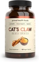 Organic Cat's Claw 1000 mg 60 Servings | Immune Support, Digestion and Joint Relief | Vegetarian, Organic, Non-GMO & Gluten Free