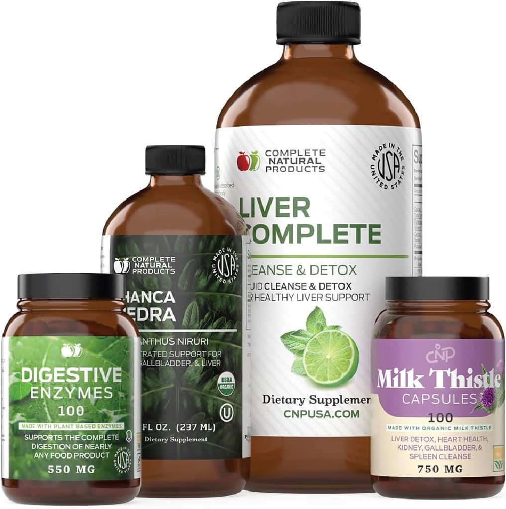 Liver Complete Bundle - Full Liver Cleanse & Detox Support