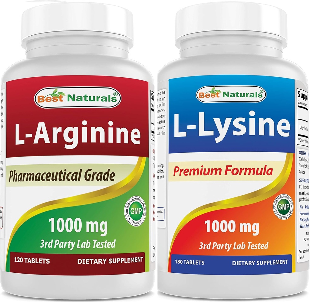 Best Naturals Arginine Lysine Combo