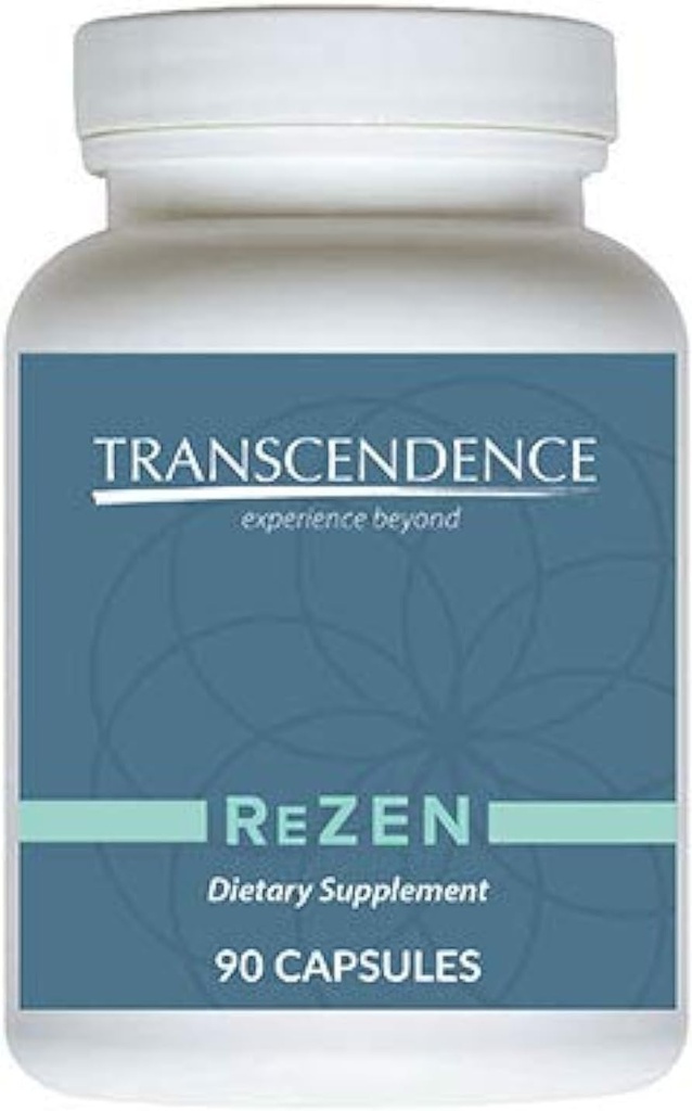 TRANSFORMATION THE GENESIS OF GOOD HEALTH ReZEN Enzyme Blend Supplement, Natural Transcendence Formula with Vitamin B6 Supporting a Healthy Nervous System, 90 Capsules