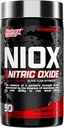 NIOX Extreme Pumps - 90-Count Pre-Workout Pump Supplement with Arginine Nitrate, Vitamin C, AstraGin for Muscle Pump, Vascularity, Endurance, NO3-T