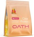 Oath Nutrition Clear Whey Isolate Protein Powder, Island Mango, 20g Complete Protein per Serving, No Added Sugar, Grass-Fed, 18 Servings