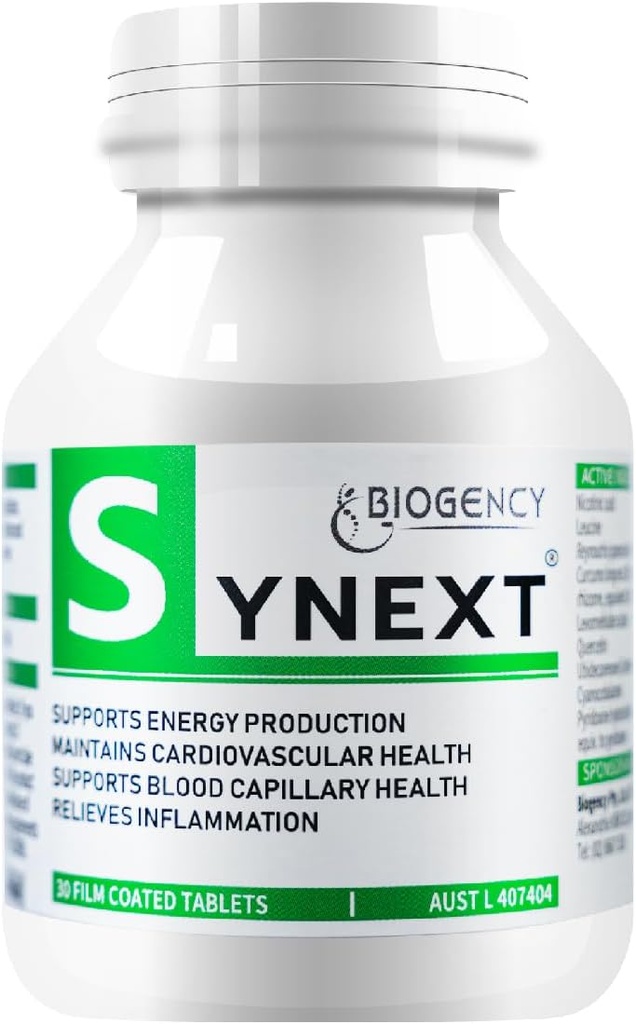 Synext NMN Supplement Alternative - 4 Pack NAD+ Supplement with Liposomal Nicotinamide Ribosid Resveratrol Quercetin - High Purity NAD Supplement for Anti-Aging, Energy, Focus 30 Tabs