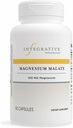 Integrative Therapeutics Magnesium Malate - Magnesium Supplement for Cellular Metabolism Support* - Supports Bone Health & Muscle Function* - Gluten-Free & Dairy-Free - 90 Capsules (90 Servings)