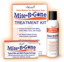 Mite Treatment Lotion & Soap by Mite-B-Gone |Natural Relief for Acne, Bug Bites, Skin Redness & Itching, Discomfort & Rosacea | Safe for Kids and Adults| Treatment Kit