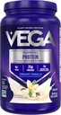 Vega Original Essential Protein - 25g Plant-Based Protein, Creamy Vanilla, 20 Servings, Vegan Non-GMO Drink Mix, Smoothie & Shake Ready, Gluten Free, Dairy Free, 32.5oz (Packaging May Vary)