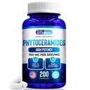 We Like Vitamins Phytoceramides 700mg - 200 Capsules All Natural Wheat Free and Plant Based - Phytoceramide Supplement - Skin Supplement for Women - Ceramides for Skin Hydration, Repair, Rejuvenation