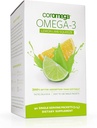 Coromega Omega 3 Fish Oil Supplement, 650mg of Omega-3s with 3X Better Absorption Than Softgels, Lemon Lime Flavor, 90 Single Serve Squeeze Packets