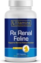 Rx Vitamins Renal Feline - Cat Kidney Support with Milk Thistle for Cats - Anti Inflammatory for Cats - Boosts Cat Antioxidant Health & Cat Liver Support - Cat Immune Booster - 120 Capsules