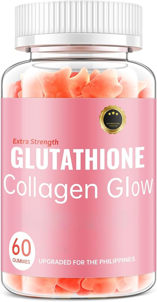 Glutathione Collagen Glow Gummies for Women, Glutathione Collagen Glow Gummies for Dark Spot, 60/120Pcs Korean Organic Glow Beauty Collagen for Skin Care(2)