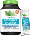 Zenwise Health Digestive Enzymes and Peppermint Chewable – Digestive Enzymes, Probiotic Multi Enzymes with Probiotics for Women and Men in Capsules and Convenient Chewable Peppermint