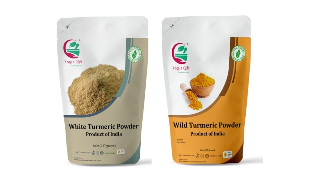 Multi Pack | White Turmeric Powder + Wild Turmeric Powder for bundle…