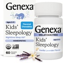 Genexa Sleepology for Children – 60 Tablets | Certified Organic & Non-GMO, Melatonin-Free, Physician Formulated, Homeopathic | Sleep Aid for Children