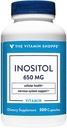The Vitamin Shoppe Inositol 650MG, Supports Healthy Liver & Cellular Function (300 Capsules)