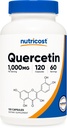 Nutricost Quercetin 1000mg, 120 Capsules - Vegetarian Capsules, 60 Servings, 500mg Per Capsule, Non-GMO, Gluten Free