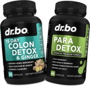 Colon Cleanser Detox & Intestinal Supplement - 15 Day Colon Cleanse Pills with Ginger, Wormwood, Black Walnut, Cloves Complex - Bowel Movement Supplements for Stomach Bloating Gut Loss Support