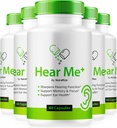 (5 Pack) Hear Me + Capsules, Official HearMe + Pills, Hear Me Plus Ear Formula for A Healthy Hearing, Premium HearMe Plus for Ear Health, Natural Ear Cleaner Support, Hear Me+ Review (300 Capsules)