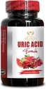 URIC Acid Support - Uric Acid Support for Adults, Tart Cherry Extract Capsules, Herbal Formula, Uric Acid Flush, Non-GMO Formula - 1 Bottle 60 Capsules