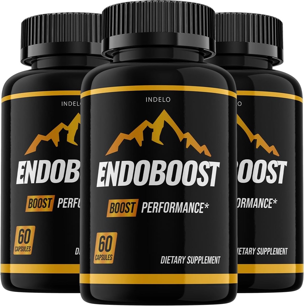 Endoboost for Men, Endo Boost Advanced Performance Supplements, Endoboost Performance, Endobost Reviews (3 Pack - 180 Capsules)