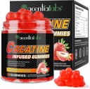 Creatine Monohydrate Gummies Creatine Monohydrate per Serving Chewable Creatine for Muscle Builder, Energy Boost, 120 Gummies