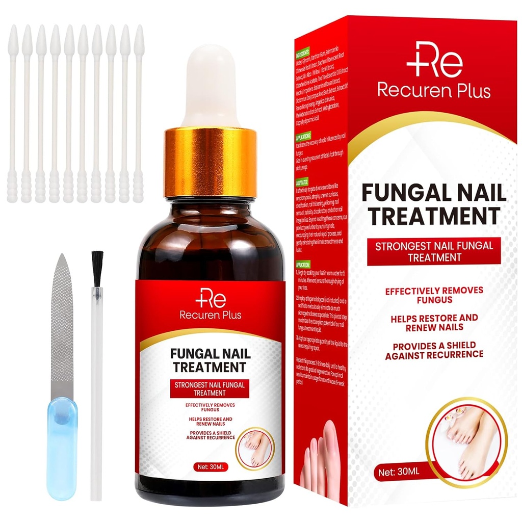 Toe Nail Fungus Treatments for Toenail: Nail Fungus Treatment for Fingernails – Extra Strength, Fast-Acting Solution for Cracked, Damaged, Discolored Nails