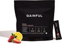 Gainful Hydration Powder Packets, Caffeine Free with Key Electrolytes Magnesium and Sodium, Energy Support, Low Sugar, Strawberry Lemonade, 21 Sticks