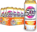 Gym Molly Orange County Creamery Energy Drink Cans | Zero Sugar | Hydro Creatine | Vegan BCAAs | B Vitamins | 16 fl oz (Pack of 12)