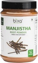 bixa BOTANICAL Manjistha Powder | Rubia cordifolia | 200 Grams / 7 OZ | Herbal Supplement for Skin & Face Pack | Gluten Free, Non-GMO, Steam Treated, Vegan, 100% Pure.