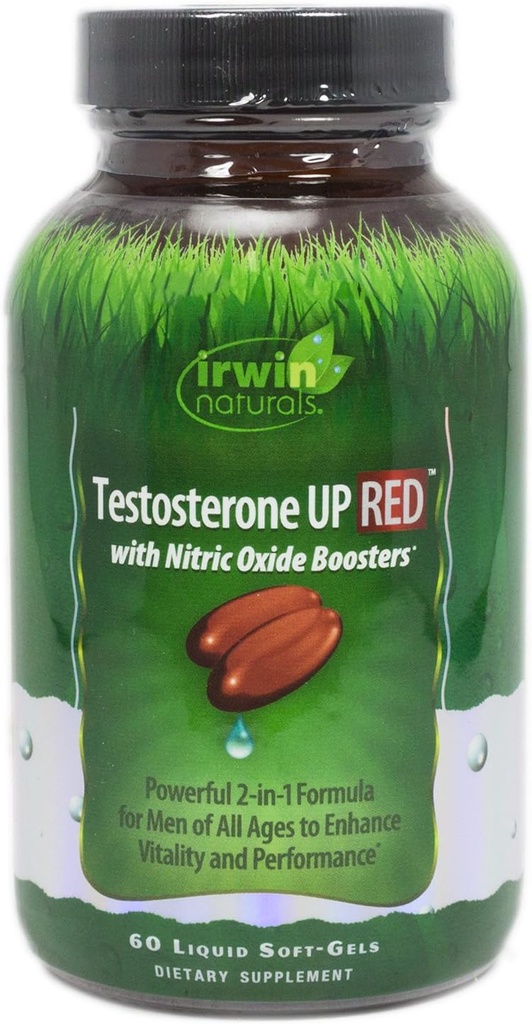 Irwin Naturals Testosterone Up Red 60 Sgels