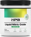 Nature's Pure Blend Liquid Nitric Oxide Supplements for Men – L-Arginine Powder – Nitric Oxide Booster & Circulation Supplement – Blood Flow Support, L Arginine and L Citrulline – 5000 MG