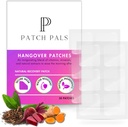 Natural Hangover Patches - Waterproof Clear Party Patches (30 Count) - Discreet and Sticks to Skin Well - Use Before Drinking and Wake Up Refreshed and Energized After Party