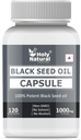 Black Seed Oil Softgel Capsule – 500mg (120 Softgel) Premium Quality Cold Pressed Nigella Sativa Seeds Oil I 2 Months Supplement I Rich Thymoquinone, Vitamin E & Omega 3 6 9