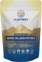 ASPEN NATURALS Grass fed Bovine Collagen Peptides Powder 3lb - Collagen for Women, USA Sourced from USDA Inspected Cattle, Gluten Free, Paleo Friendly, Water Soluble, Flavorless, Easily Mixes