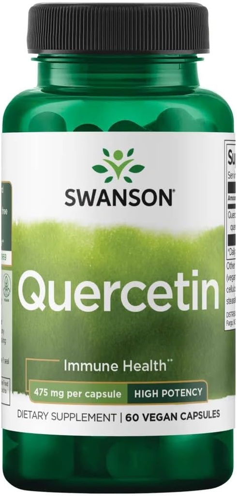 Swanson High Potency Quercetin - (60 Veggie Capsules)