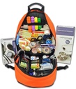 Lightning X First Responder EMT/EMS Backpack Stocked First Aid Supplies Kit B (Fluorescent Orange)