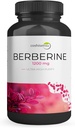 Berberine HCl 1200mg – High Potency Supplement for Blood Sugar, Insulin & Weight Management – Non-GMO, Gluten-Free, Vegan Capsules – Heart & Metabolism Support, Made in USA – 60 Count