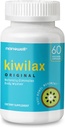 NANOWELL Kiwilax Original 60 Capsules - Supports Healthy Bowel Movements, Digestive Health, and Natural Elimination - Gentle and Safe with Magnesium & Kiwi Proprietary Blend, 60 Day Supply