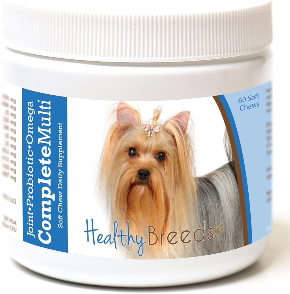 Healthy Breeds Yorkshire Terrier All in One Multivitamin Soft Chew 60 Count