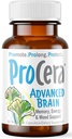 Procera Advanced Brain - Fast Acting - Ingredients Supported by 100+ Studies - Improve Memory, Recall - Concentration - Clears Fog - Mental Clarity - Slows Cognitive Decline - 60 Count