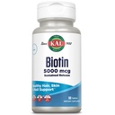 KAL Biotin 5000 TR Tablets, 5000 mcg, 60 Count