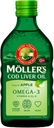 Moller's Fish Oil Norwegian Natural Flavour - Dietary Supplement, 8.45 fl oz (Lemon, Apple, Fruit, Natural Flavours) (250 ml, Unflavored (Natural))
