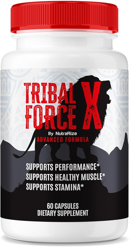 Tribal Force X Capsules, TribalForceXL Max Performance Support for Men, TribalForce X All Natural Pills, TribalForces XXL Male Formula for Lasting Energy, TribalForces X Review (60 Capsules)