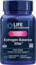 Life Extension Estrogen Balance Elite, Menopause Support Supplement, Hormone Balance, hot Flashes, Night Sweats, Vaginal Dryness, Gluten-Free, Non-GMO, Vegetarian, 60 Tablets.