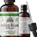 Ginkgo Biloba Tincture Organic Ginkgo Biloba Extract (Ginkgo Biloba) Dried Leaf Herbal Supplement 2 oz